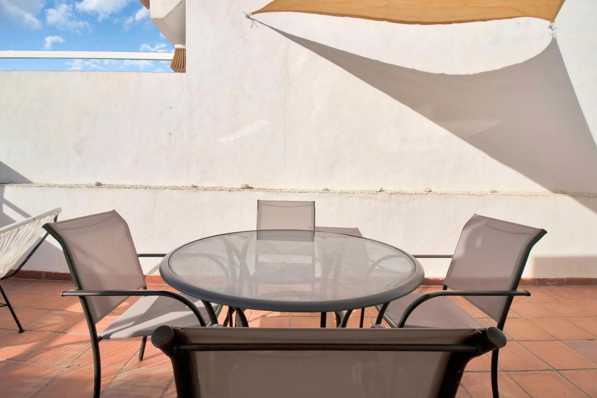 Апартаменти Duplex Estilo Boho Con Increible Terraza Y Vistas Al Mar En Estepona - Las Abejeras 609 Екстер'єр фото