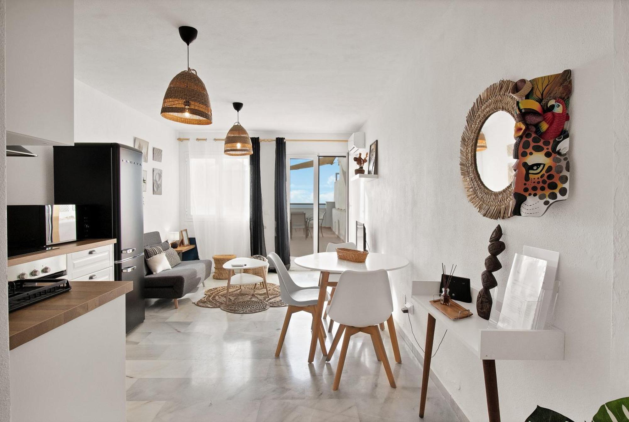 Апартаменти Duplex Estilo Boho Con Increible Terraza Y Vistas Al Mar En Estepona - Las Abejeras 609 Екстер'єр фото